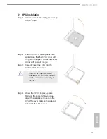 Preview for 16 page of ASROCK A68M-ITX Installation Manual