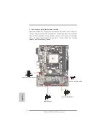 Предварительный просмотр 8 страницы ASROCK A75M-DGS Quick Installation Manual