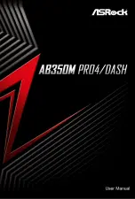 Предварительный просмотр 1 страницы ASROCK AB350M PRO4/DASH User Manual