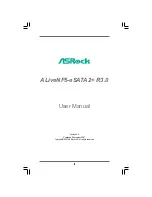 ASROCK ALIVENF5-ESATA2 PLUS - V1.0 User Manual preview