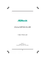 Предварительный просмотр 1 страницы ASROCK ALIVESATA2-GLAN User Manual