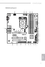 Предварительный просмотр 3 страницы ASROCK B150M Pro4/Hyper Manual