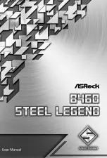 Предварительный просмотр 1 страницы ASROCK B460 STEEL LEGEND User Manual