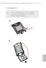 Предварительный просмотр 17 страницы ASROCK B460M-ITX/ac Manual