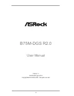 ASROCK B75M-DGS R2.0 User Manual предпросмотр