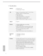 Preview for 6 page of ASROCK B85iCafe4 User Manual