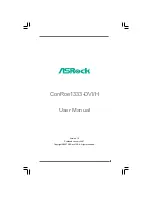 ASROCK CONROE1333-DVI-H - V1.0 User Manual предпросмотр