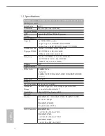 Preview for 8 page of ASROCK D1521D4U-2L+ User Manual