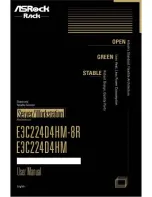 ASROCK E3C224D4HM User Manual предпросмотр