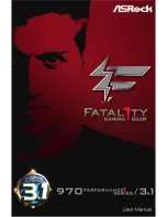 Предварительный просмотр 1 страницы ASROCK Fatal1ty 970 Performance/3.1 Series User Manual