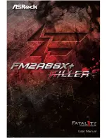 ASROCK Fatal1ty FM2A88X+ Killer Series User Manual предпросмотр