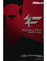 ASROCK Fatal1ty Z87 Professional User Manual предпросмотр