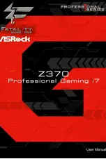 ASROCK FATALITY Z370 User Manual предпросмотр