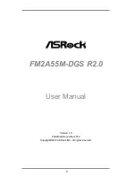 Предварительный просмотр 1 страницы ASROCK FM2A55M-DGS R2.0 User Manual