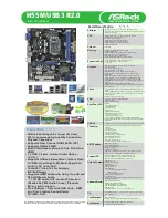 ASROCK H55M/USB3 R2.0 Brochure предпросмотр