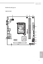 Предварительный просмотр 5 страницы ASROCK H610M-HDV Manual