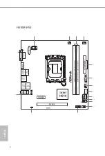 Предварительный просмотр 6 страницы ASROCK H610M-HDV Manual