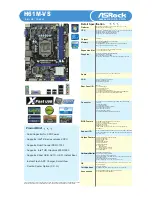 Предварительный просмотр 1 страницы ASROCK H61M-VS - ANNEXE 811 Datasheet