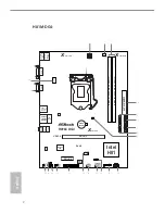 Предварительный просмотр 3 страницы ASROCK H81M-DG4 Quick Installation Manual