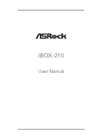 ASROCK iBOX-210 User Manual предпросмотр