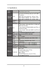 Предварительный просмотр 6 страницы ASROCK IMB-1216 User Manual