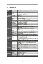 Предварительный просмотр 6 страницы ASROCK IMB-1233-WV User Manual