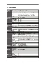 Предварительный просмотр 6 страницы ASROCK IMB-154 User Manual