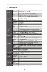 Предварительный просмотр 6 страницы ASROCK IMB-155 User Manual