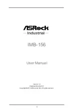 ASROCK IMB-156 User Manual preview