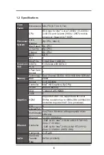 Preview for 6 page of ASROCK IMB-186 User Manual