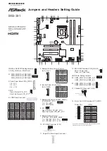 Предварительный просмотр 1 страницы ASROCK IMB-391 Settings Manual