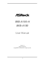 ASROCK IMB-A180 User Manual предпросмотр