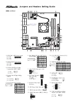 ASROCK IMB-A182 Jumpers And Headers Setting Manual предпросмотр