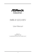 ASROCK IMB-X1233-WV User Manual предпросмотр