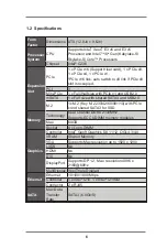 Предварительный просмотр 6 страницы ASROCK IMB-X790 User Manual