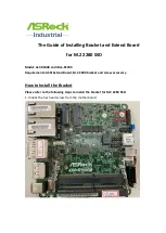 ASROCK Industrial 4x4 R1000 Manual Of Installing предпросмотр