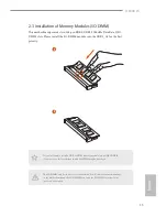 Предварительный просмотр 21 страницы ASROCK J1900D2Y User Manual