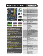 ASROCK K10N780SLIX3-WIFI Brochure preview
