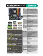 Предварительный просмотр 1 страницы ASROCK K10N78FullHD-hSLI R3.0 Brochure