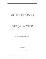 ASROCK K8UPGRADE-760GX User Manual предпросмотр