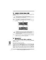 Preview for 8 page of ASROCK K8UPGRADE-VM - Installation Manual