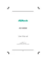 ASROCK K8VM890 User Manual предпросмотр