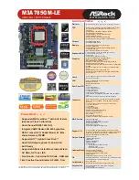 ASROCK M3A785GM-LE Brochure предпросмотр