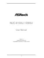 ASROCK N3710-NUC IPC User Manual предпросмотр