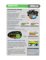 Предварительный просмотр 2 страницы ASROCK N68PV-GS Brochure