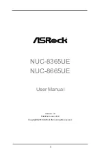 Предварительный просмотр 1 страницы ASROCK NUC-8145UE User Manual