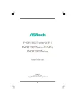 ASROCK P43R1600TWINS User Manual предпросмотр