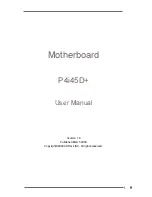 ASROCK P4I45D User Manual предпросмотр