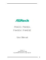 ASROCK P4I45G User Manual предпросмотр