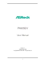 ASROCK P4I65GV User Manual предпросмотр